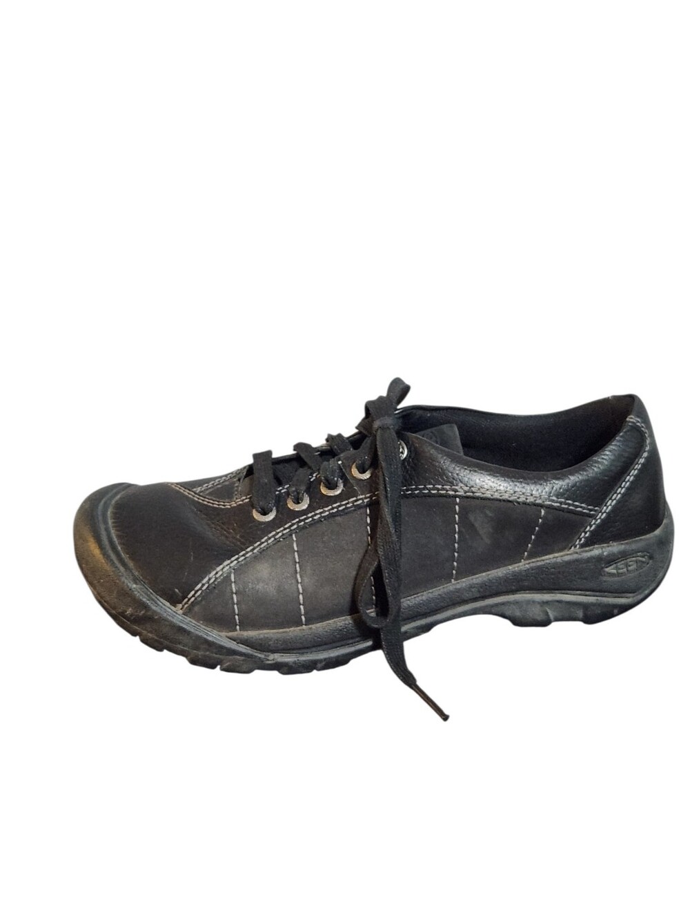 Keen Presidio Sneakers Black Women's Size 9 Lace Up Shoes Casual Magnet